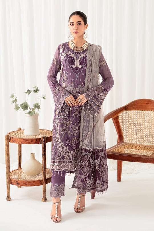 Rangoon by Ramsha Embroidered Chiffon | D-1002