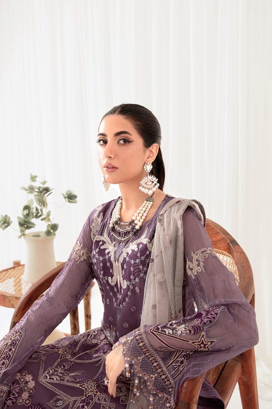 Rangoon by Ramsha Embroidered Chiffon | D-1002