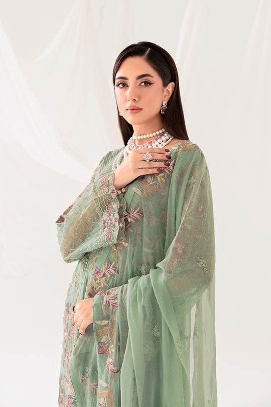 Rangoon by Ramsha Embroidered Chiffon | D-1003