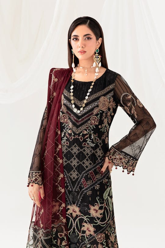 Rangoon by Ramsha Embroidered Chiffon | D-1008