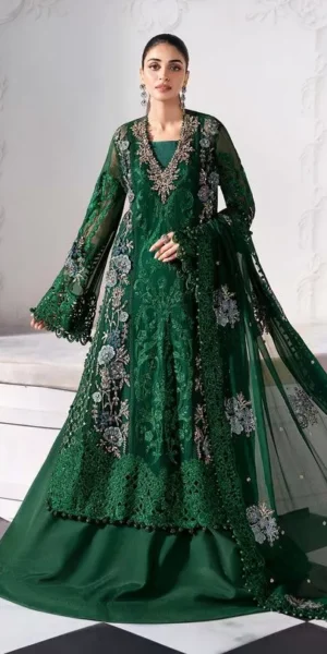 Maria.B Chiffon Embroidered Unstitched Collection BD-3008